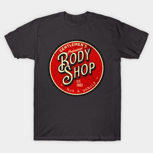 Unholy and hot at the body shop T-Shirt